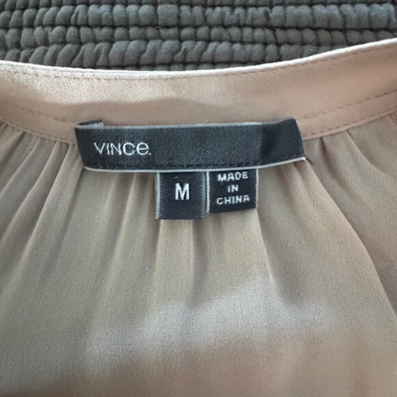 Vince satin-look blouse — Size M, NEW / never worn, excellent condition ✨ - Picture 2 of 4
